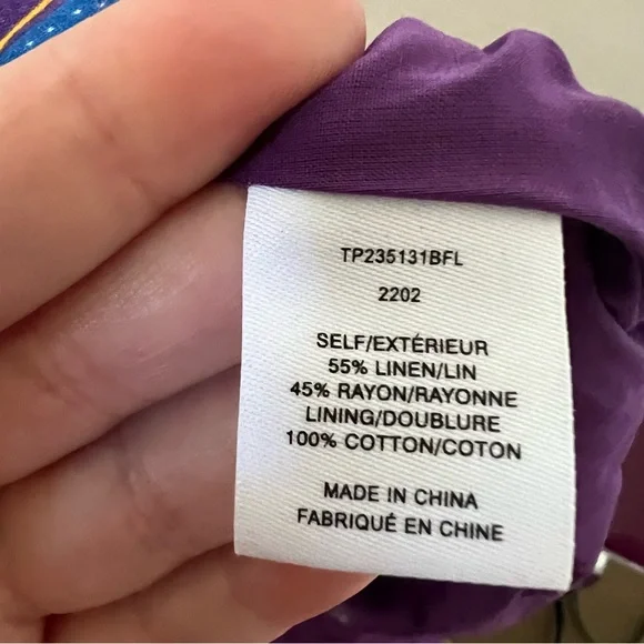 Derek Lam 10 Crosby | Purple Reef Aline Midi Dress - Picture 8 of 8